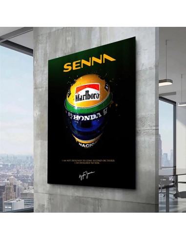 Toile - Senna Formule 1 la livraison gratuite