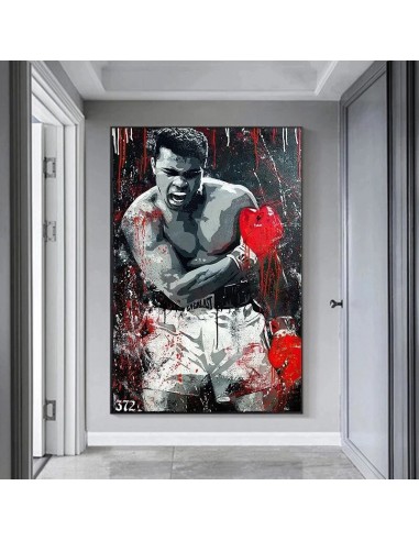 Toile - Mohamed Ali Boxe de technologie