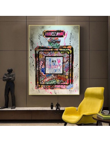 Toile - Chanel No 5 Street Art Toutes les collections ici