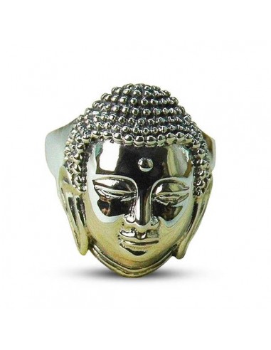 Bague Bouddha avec la Divinité Sereine (Argent) Par le système avancé 